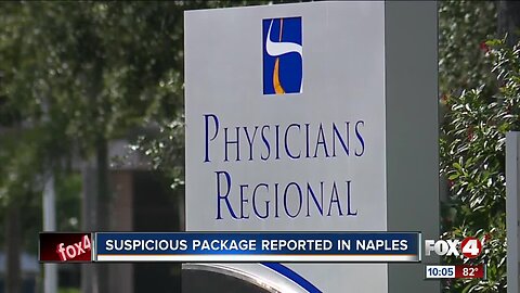 Naples Police respond to suspicious package call