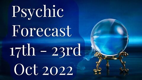 ⭐ Tarot & Oracle Card Reading ⭐ 17th - 23rd October 2022