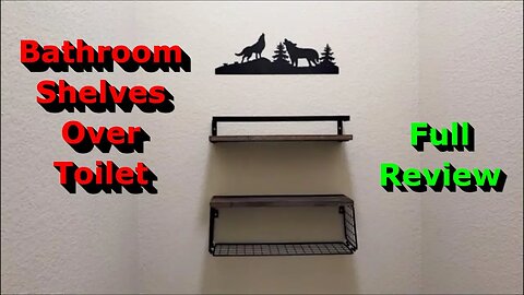 Bathroom Floating Wall Shelves Over Toilet - Full Review