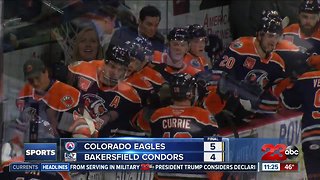 Condors can't make comeback over Eagles, lose 5-4