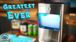 Greatest Countertop Ice Maker | HiCOZY Nugget Ice Maker 55 lbs Of Ice A Day!!!