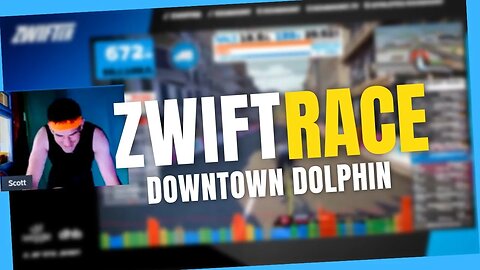 DOWNTOWN DOLPHIN ZWIFT RACE 6 Laps 12km (B)