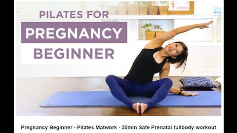 Pregnancy Beginner Pilates Routine - Full 30min Workout - Safe
