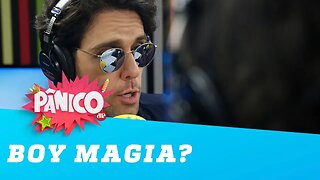 Boy magia? Thiago Arancam brinca: "se a rolha é boa, o vinho é bom" ;)