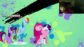 My Little Pony Characters (Twilight Sparkle, Rainbow Dash, And Rarity) VS Minion Pig In A Battle