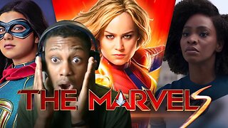 Marvel Studios' The Marvels | Official Trailer (REACTION) Arli Gamer Technician REACTS