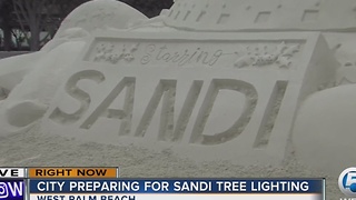 City preparing for Sandi tree lighting