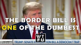 🚨 Donald Trump on the border bill