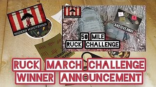 Ruck March Challenge Winner Announcement