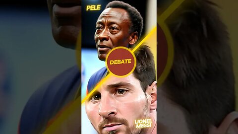 Pele vs Messi Career Clash