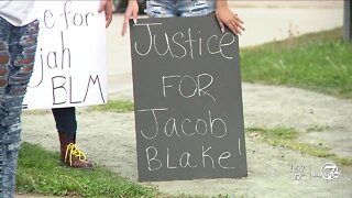 Hundreds gather in Denver for Jacob Blake, Black man shot several times by police in Wisconsin