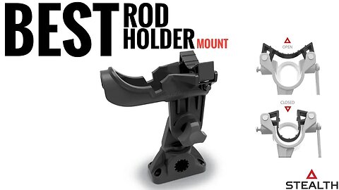 Stealth Quick Release Rod Holder