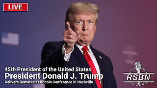 LIVE: President Trump Delivers Remarks at Bitcoin Conference in Nashville - 7/27/24 | Join Eric Trump, Navarro, Flynn, Kash, Julie Green, Amanda Grace & Team America October 17-18 In Selma, NC (Request Tix Via Text 918-851-0102)