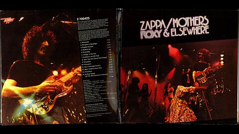 Roxy & Elsewhere ~ Zappa/Mothers