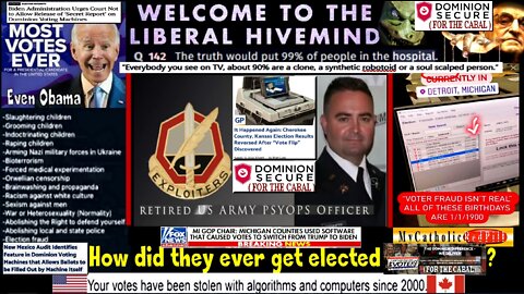 US Army Psyops Officer - Whistleblower (please see description for related info & links)