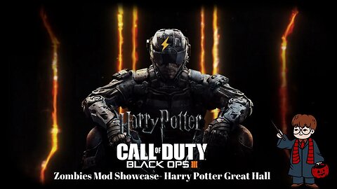 Call of Duty Black Ops III Mod Showcase | Harry Potter Great Hall Zombies Map