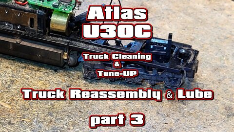 Atlas U30C cleaning truck reassembly part 3