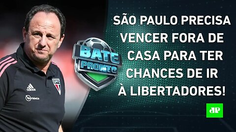 O São Paulo vai SE CLASSIFICAR à Liberta?; Palmeiras mira RECORDE; Flamengo fará FESTA | BATE PRONTO