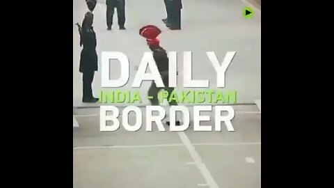 Happening at an India–Pakistan border near you!