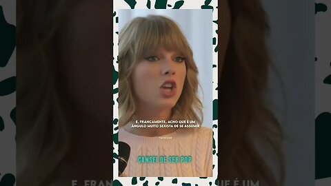 Taylor Swift é muito direta para falar de sexismo! #shorts #taylorswift #brunomars #edsheeran