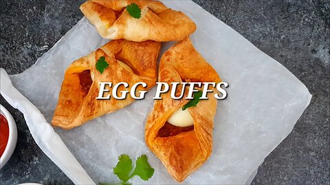 EGG PUFFS IN AIR FRYER | BAKERY STYLE EGG PUFF | AIR FRYER RECIPE