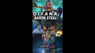 INSANE QIYANA BARON STEAL