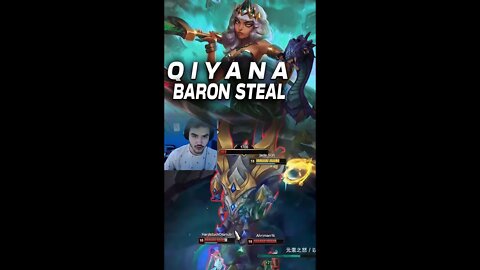 INSANE QIYANA BARON STEAL