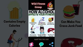 🔥 How alcohol affects your fitness 🔥 #shorts 🔥 #wildfitnessgroup 🔥 21 May 2023 🔥