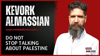 Do not stop speaking about Palestine