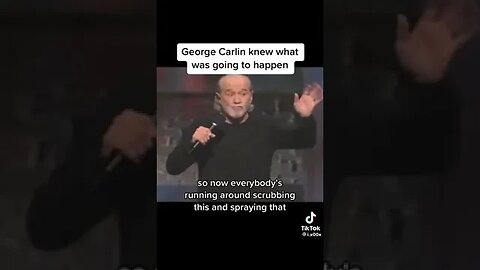 GEORGE CARLIN PREDICTED THE FUTURE!