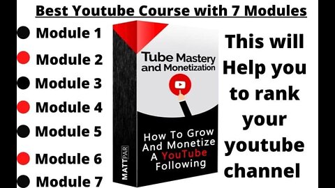 Matt Par YouTube Mastery and Monetization Course Review