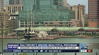 Baltimore's Bmore Beautiful program addresses community cleanliness