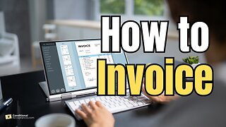 HOW TO INVOICE WITH YOUR CONDITIONAL ACCEPTANCE LETTER