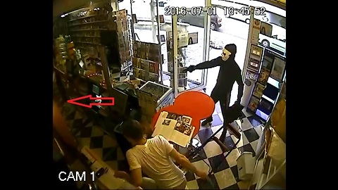 Dog Disarms Robber and Saves His Owner's Shop