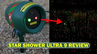 Star Shower Ultra 9 Review: As Seen on TV Light Show