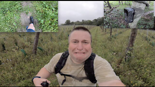 Hiking in A Thunderstorm And Hiding A Trail Cam 4K