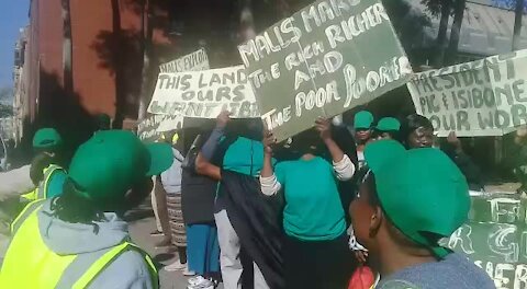SOUTH AFRICA - Pretoria - Denneboom Informal Traders picket (videos) (NYH)
