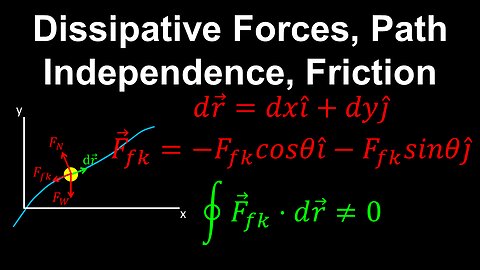 Dissipative Forces, Path Independence, Friction - AP Physics C (Mechanics)