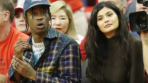 Kylie Jenner & Travis Scott Show Support For Khloe Kardashian's EX!