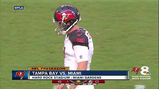 Tampa Bay Buccaneers beat Miami Dolphins 26-24 on last minute field goal