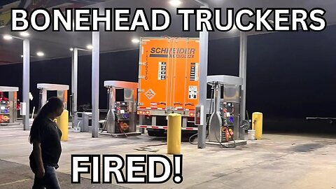 SCHNEIDER IS LOOSE | Bonehead Truckers