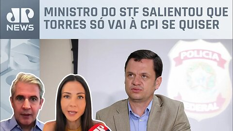 Anderson Torres poderá ficar em silêncio na CPI em Brasília; Amanda Klein e d'Avila analisam