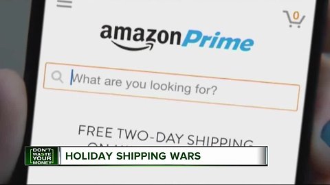 Holiday shipping wars