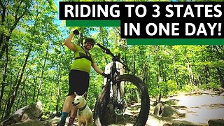 I Rode to 3 States in One Day! - Taking the project fuel on a MTB Adventure