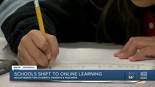 Schools shift to online learning amid school closure announcement