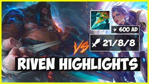 600 AD Riven vs Udyr TOP Highlights