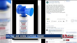 Omaha officials warn of new huffing trend among teens