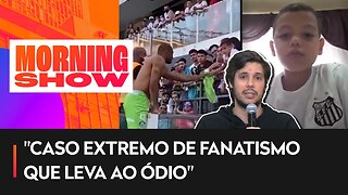 REVOLTANTE! A história do garoto santista hostilizado pela torcida