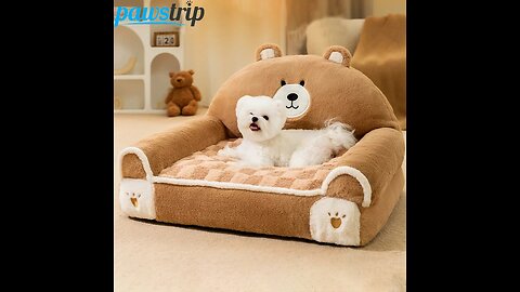Cozy Pet Dog Bed Sofa Winter Warm Pet Bed