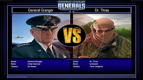 Command & Conquer - Generals - Zero Hour - Air Force Challenge Part 1